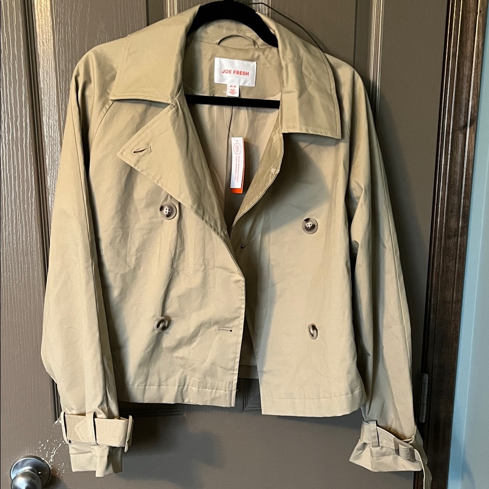 Joe Fresh Women's Beige Trench Coat